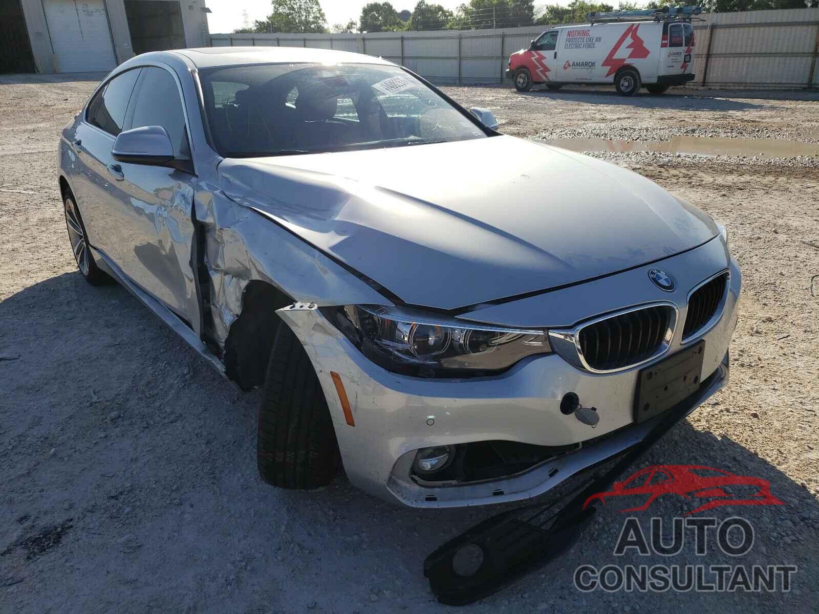 BMW 4 SERIES 2018 - WBA4J1C51JBG78211