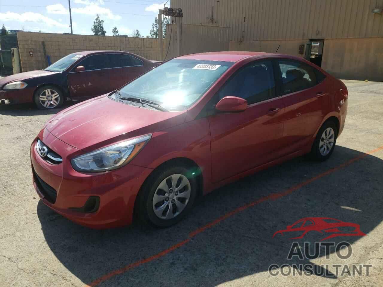 HYUNDAI ACCENT 2017 - KMHCT4AE5HU342338