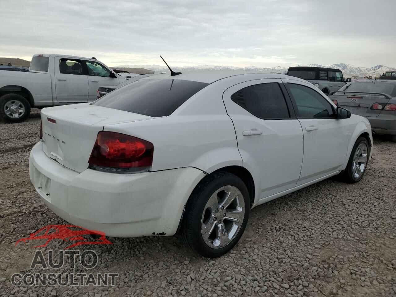 DODGE AVENGER 2013 - 1C3CDZAB2DN534698