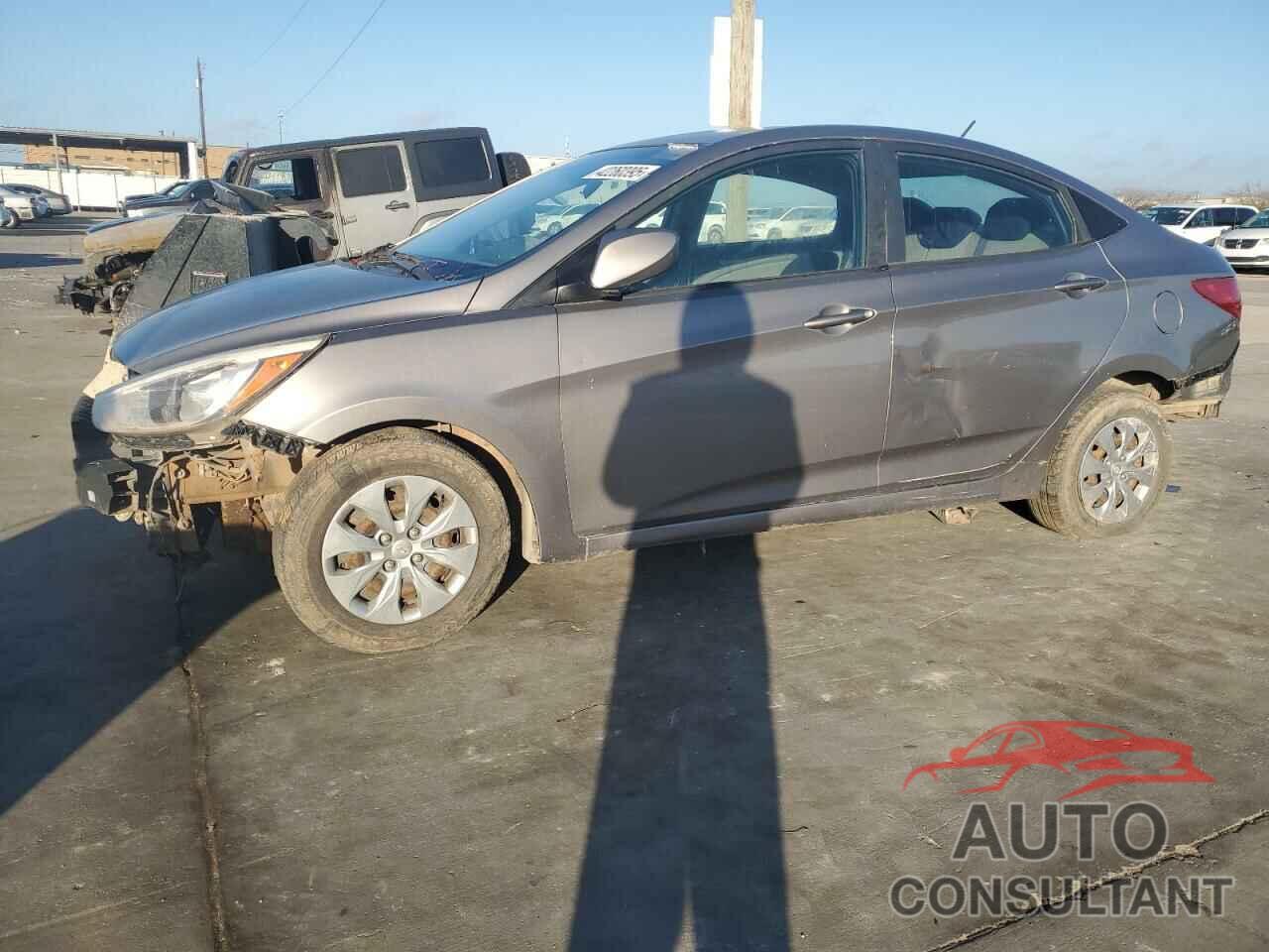 HYUNDAI ACCENT 2017 - KMHCT4AE7HU390309