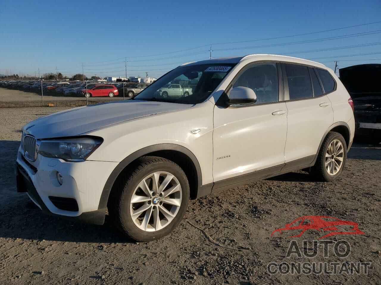 BMW X3 2016 - 5UXWX9C57G0D74506
