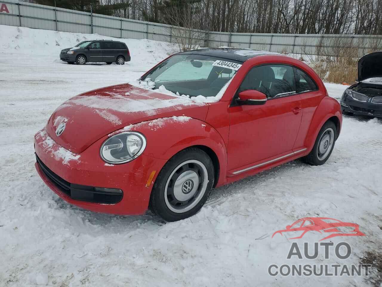 VOLKSWAGEN BEETLE 2013 - 3VWJX7AT7DM611418