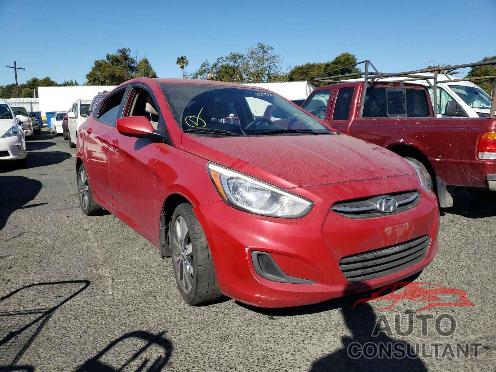 HYUNDAI ACCENT 2017 - KMHCT4AE0HU343820