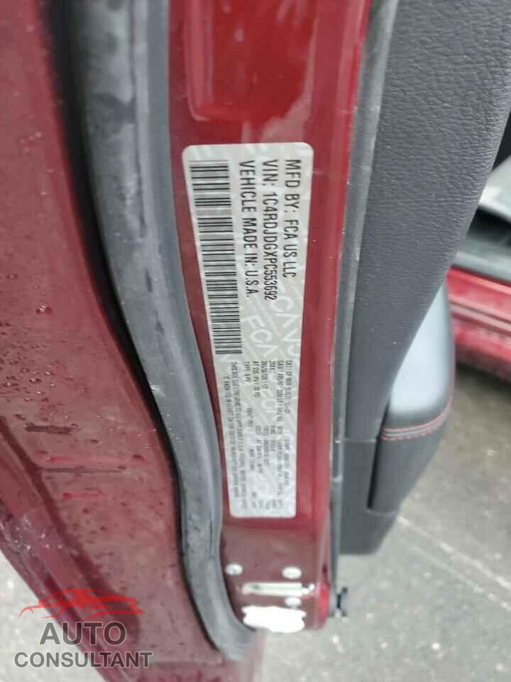 DODGE DURANGO 2023 - 1C4RDJDGXPC553692