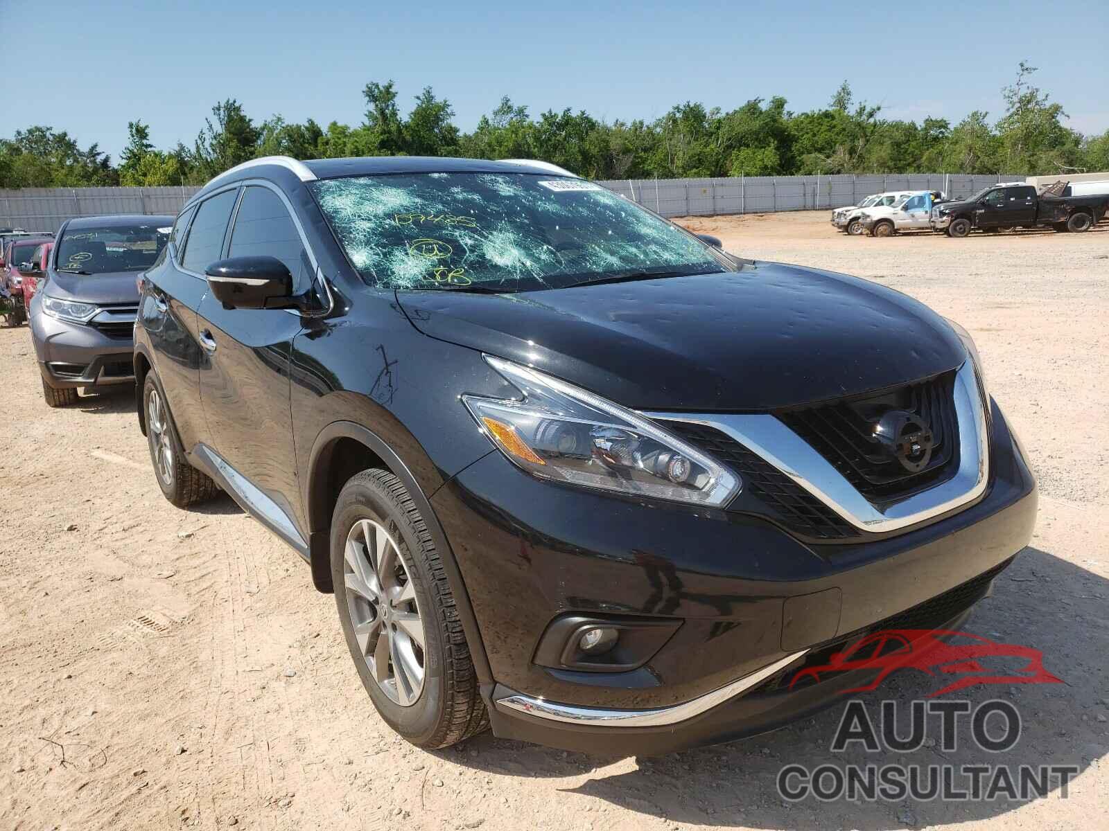 NISSAN MURANO 2018 - 5N1AZ2MG2JN159485