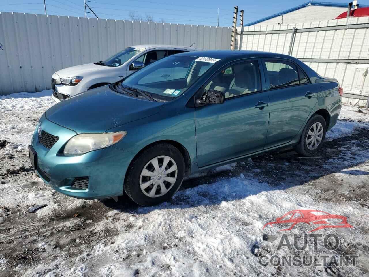 TOYOTA COROLLA 2009 - JTDBL40E599043115