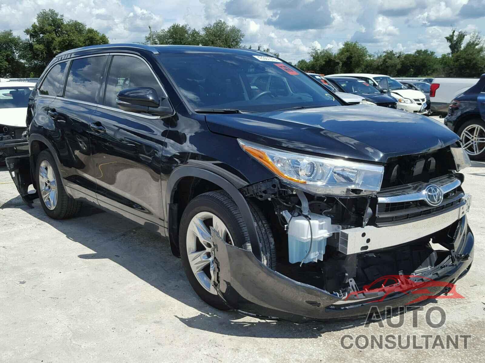 TOYOTA HIGHLANDER 2016 - 5TDDKRFH4GS236896