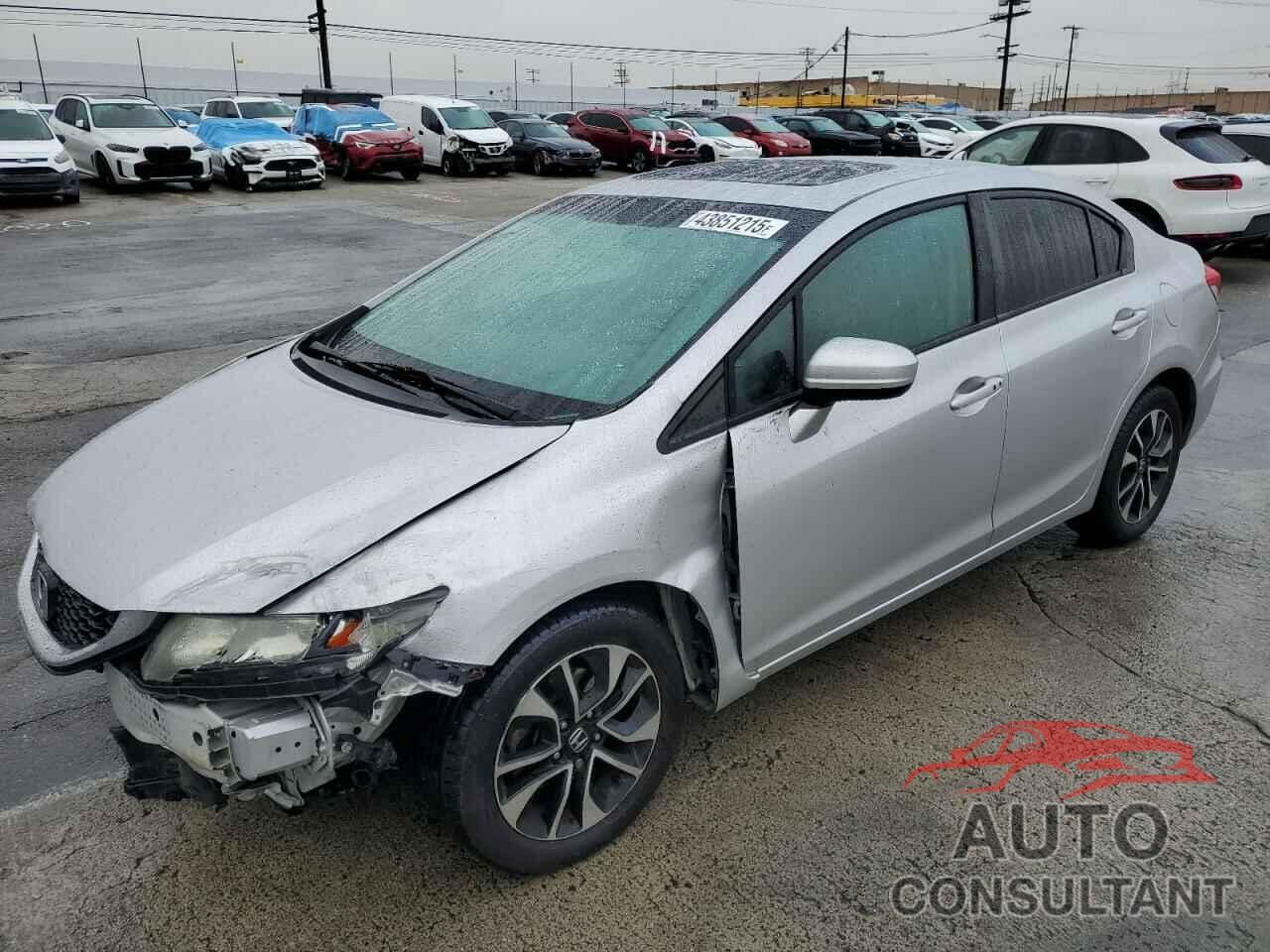 HONDA CIVIC 2014 - 19XFB2F83EE267225