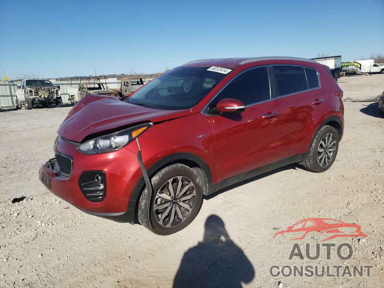 KIA SPORTAGE 2018 - KNDPNCAC2J7390196