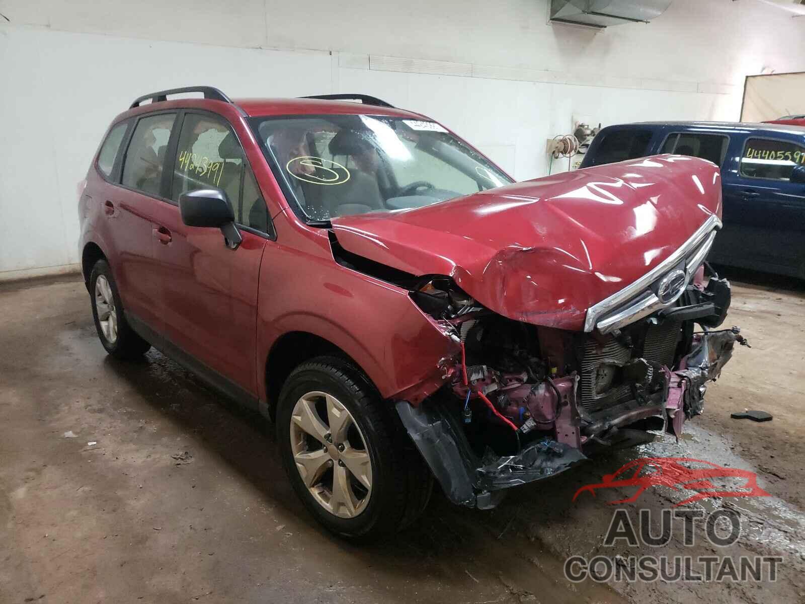SUBARU FORESTER 2016 - JF2SJABC7GH456769