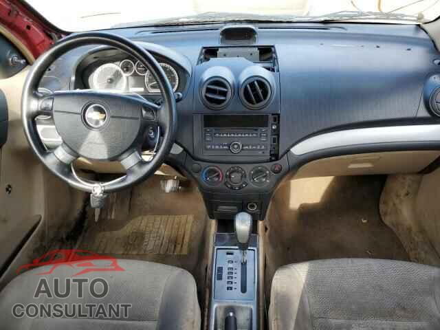 CHEVROLET AVEO 2011 - KL1TD5DE3BB150641