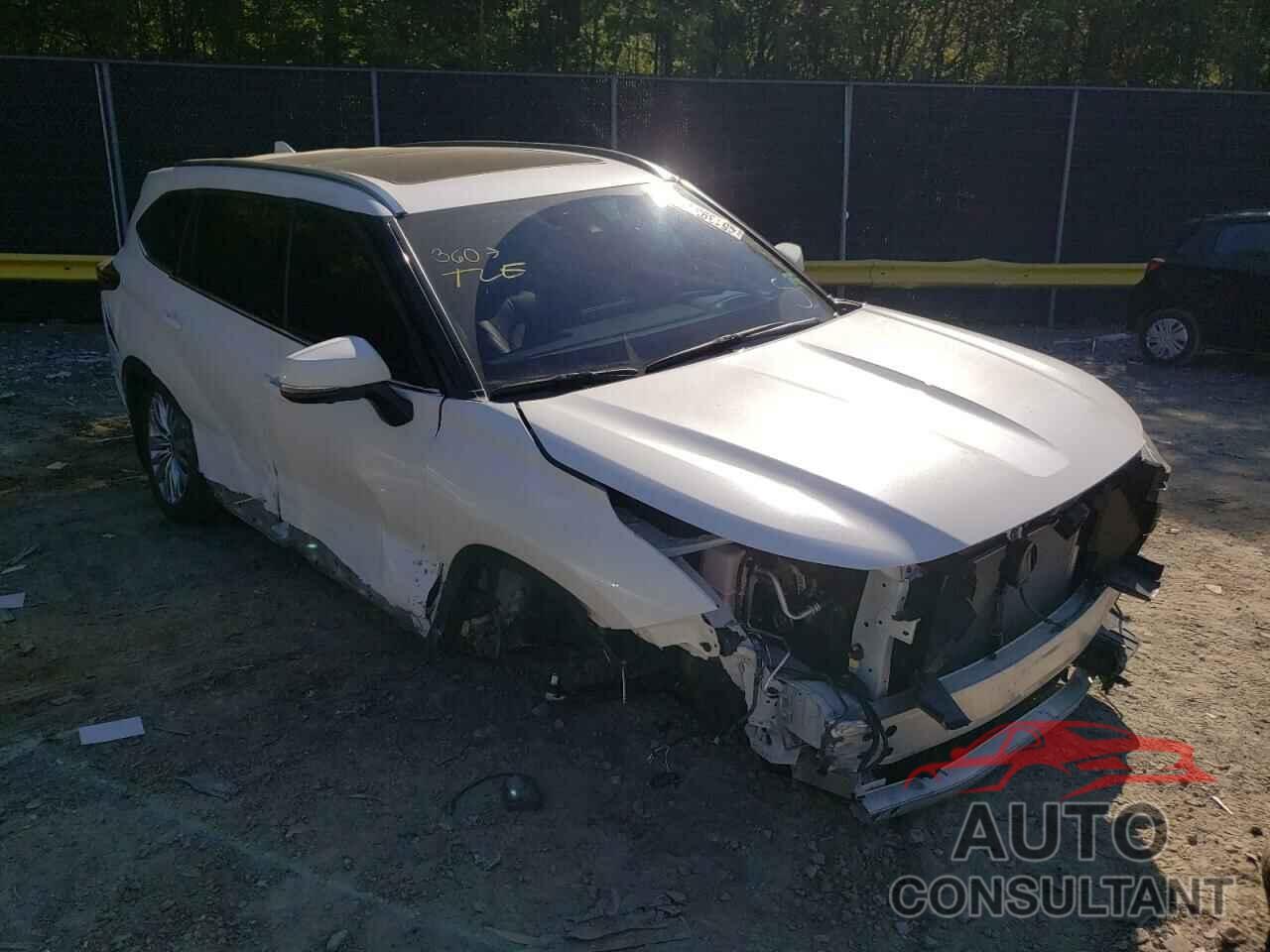 TOYOTA HIGHLANDER 2021 - 5TDFZRBH3MS125309