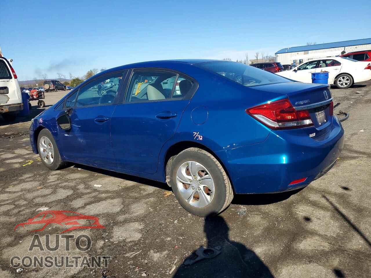 HONDA CIVIC 2013 - 19XFB2F55DE292521