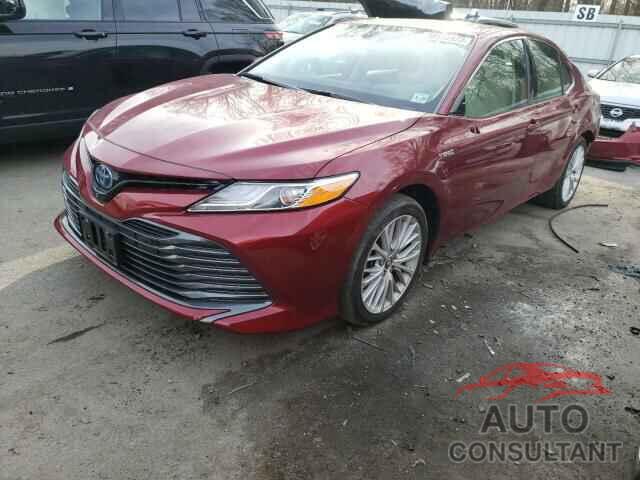 TOYOTA CAMRY 2019 - 4T1B21HK9KU511843