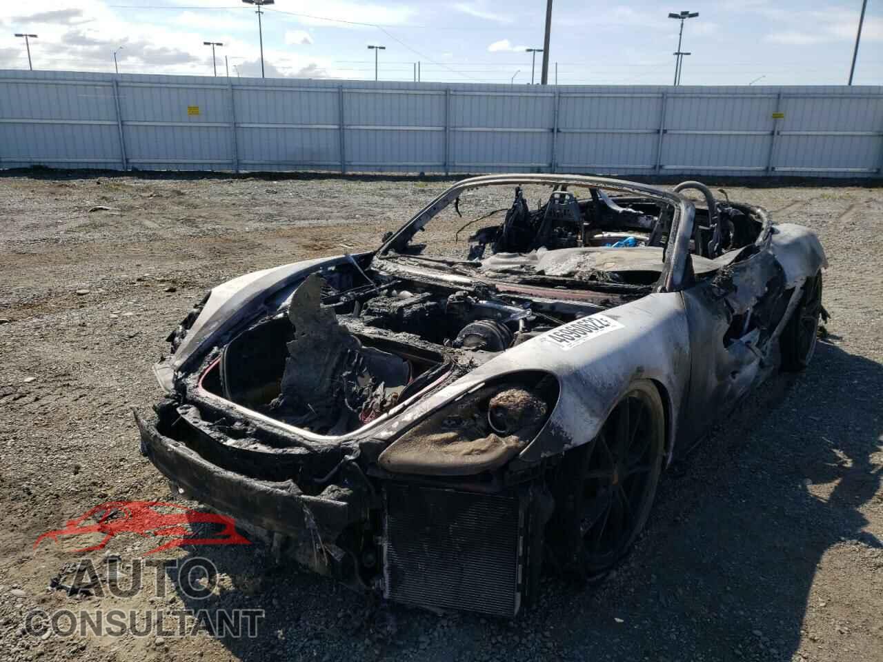 PORSCHE BOXSTER 2017 - WP0CA2A85HS221135