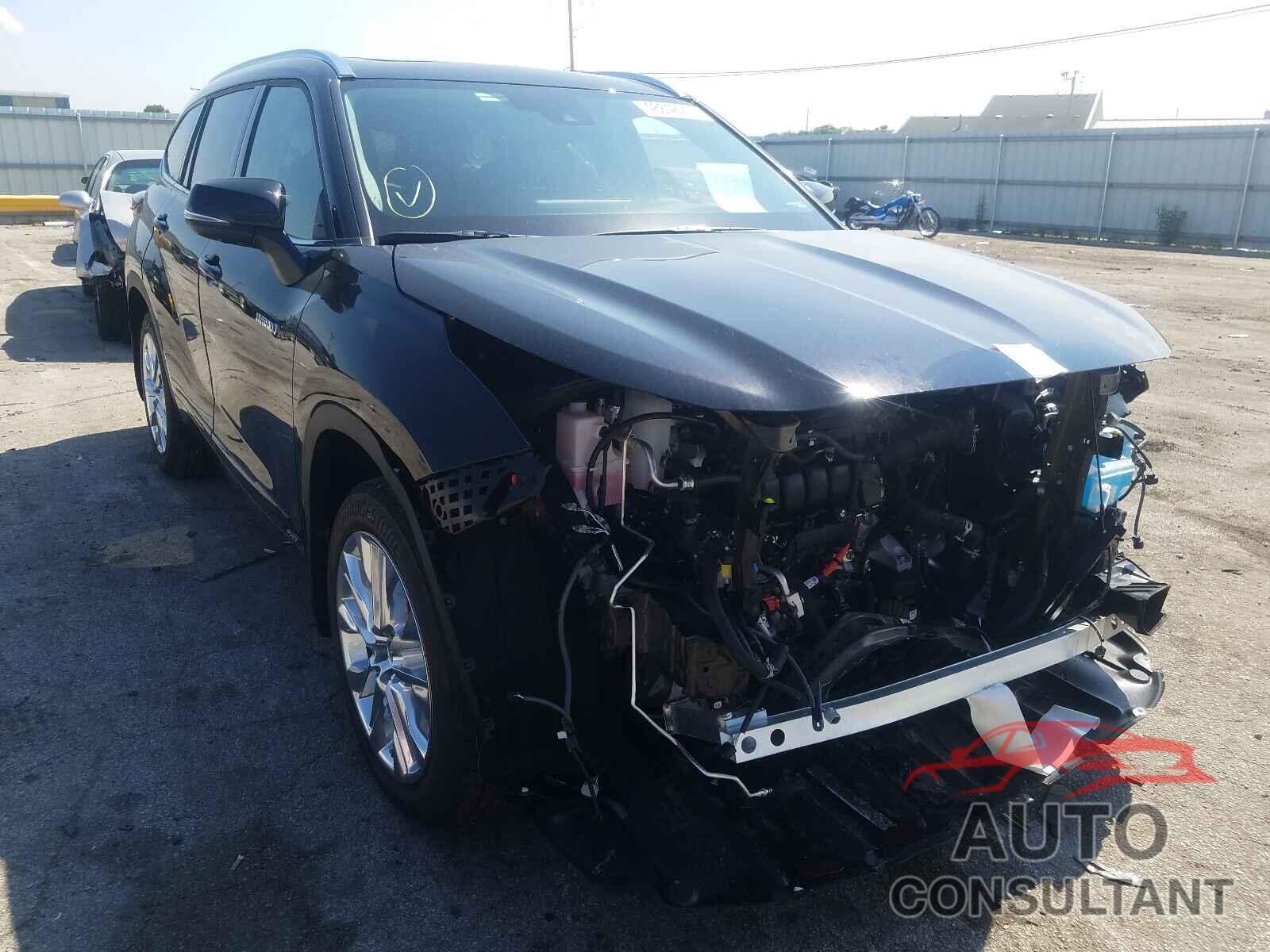 TOYOTA HIGHLANDER 2021 - 5TDXBRCH6MS527168