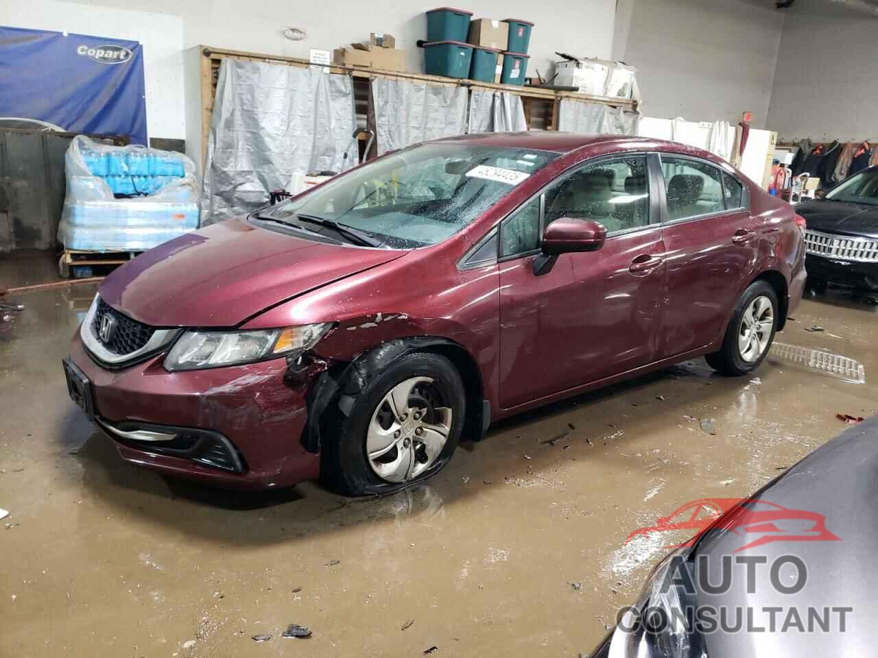 HONDA CIVIC 2014 - 2HGFB2F5XEH541922