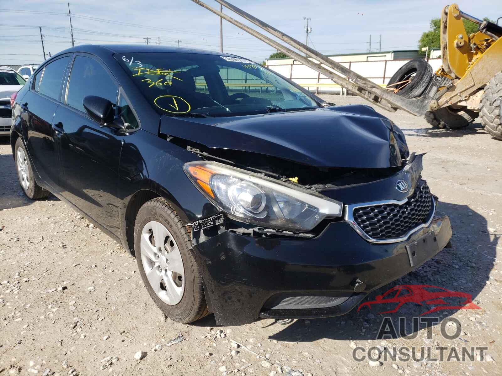 KIA FORTE 2016 - KNAFK4A62G5459054