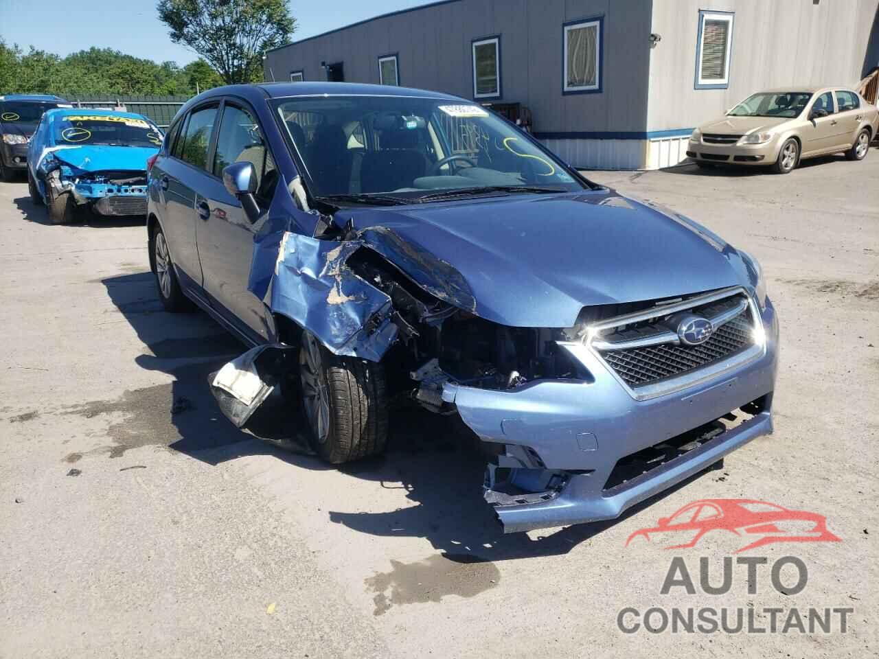 SUBARU IMPREZA 2016 - JF1GPAB68G8248810