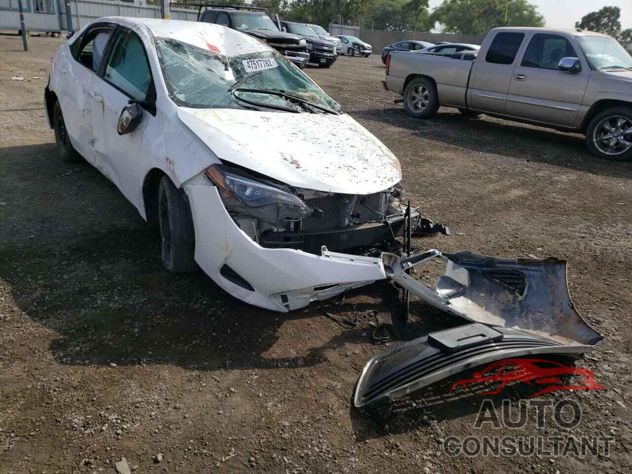 TOYOTA COROLLA 2019 - 2T1BURHE9KC160727