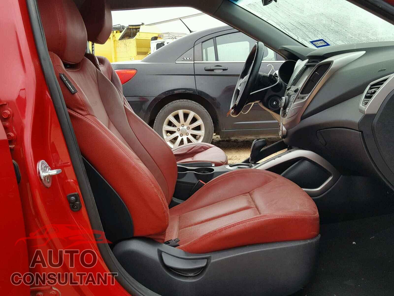 HYUNDAI VELOSTER 2015 - KMHTC6AD8FU220895