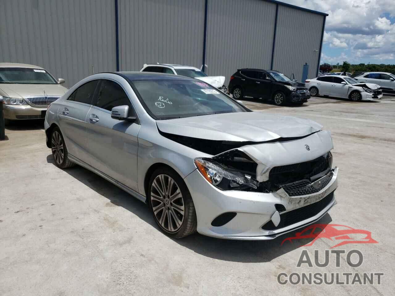 MERCEDES-BENZ CLA-CLASS 2018 - WDDSJ4EB8JN570958