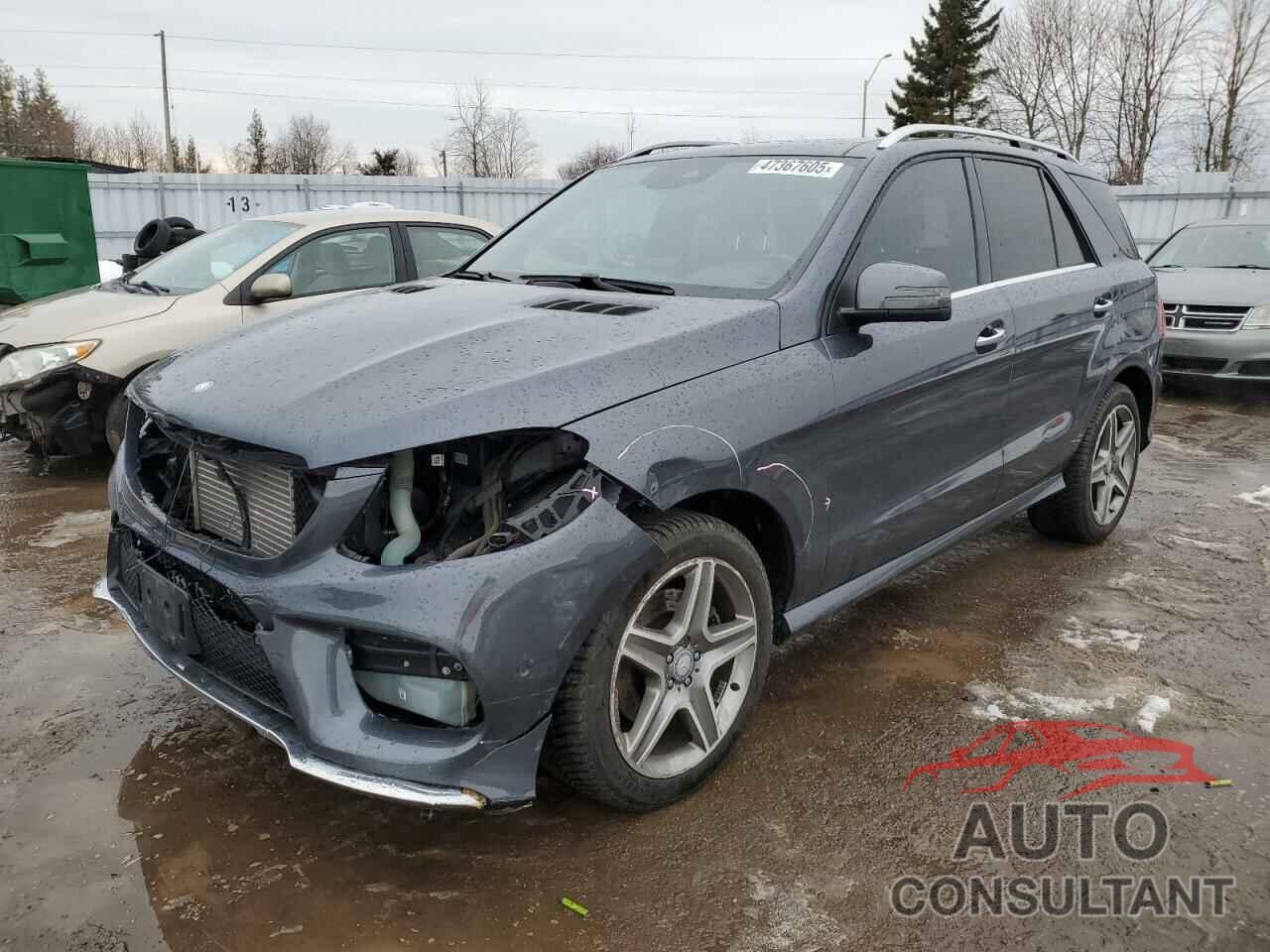 MERCEDES-BENZ GLE-CLASS 2016 - 4JGDA2EB9GA669016