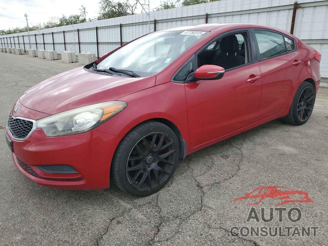 KIA FORTE 2014 - KNAFX4A6XE5080348