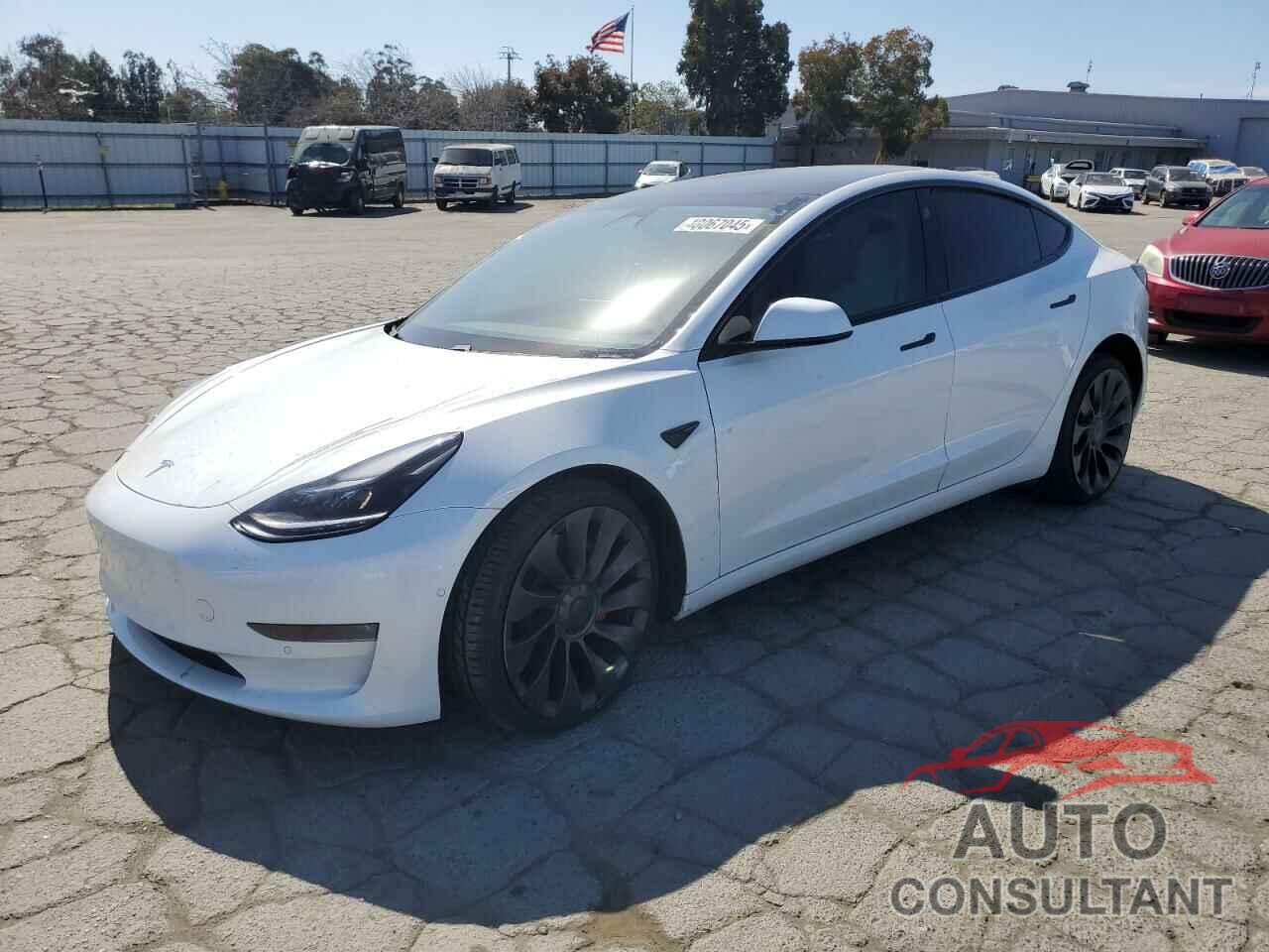 TESLA MODEL 3 2021 - 5YJ3E1EC5MF077493