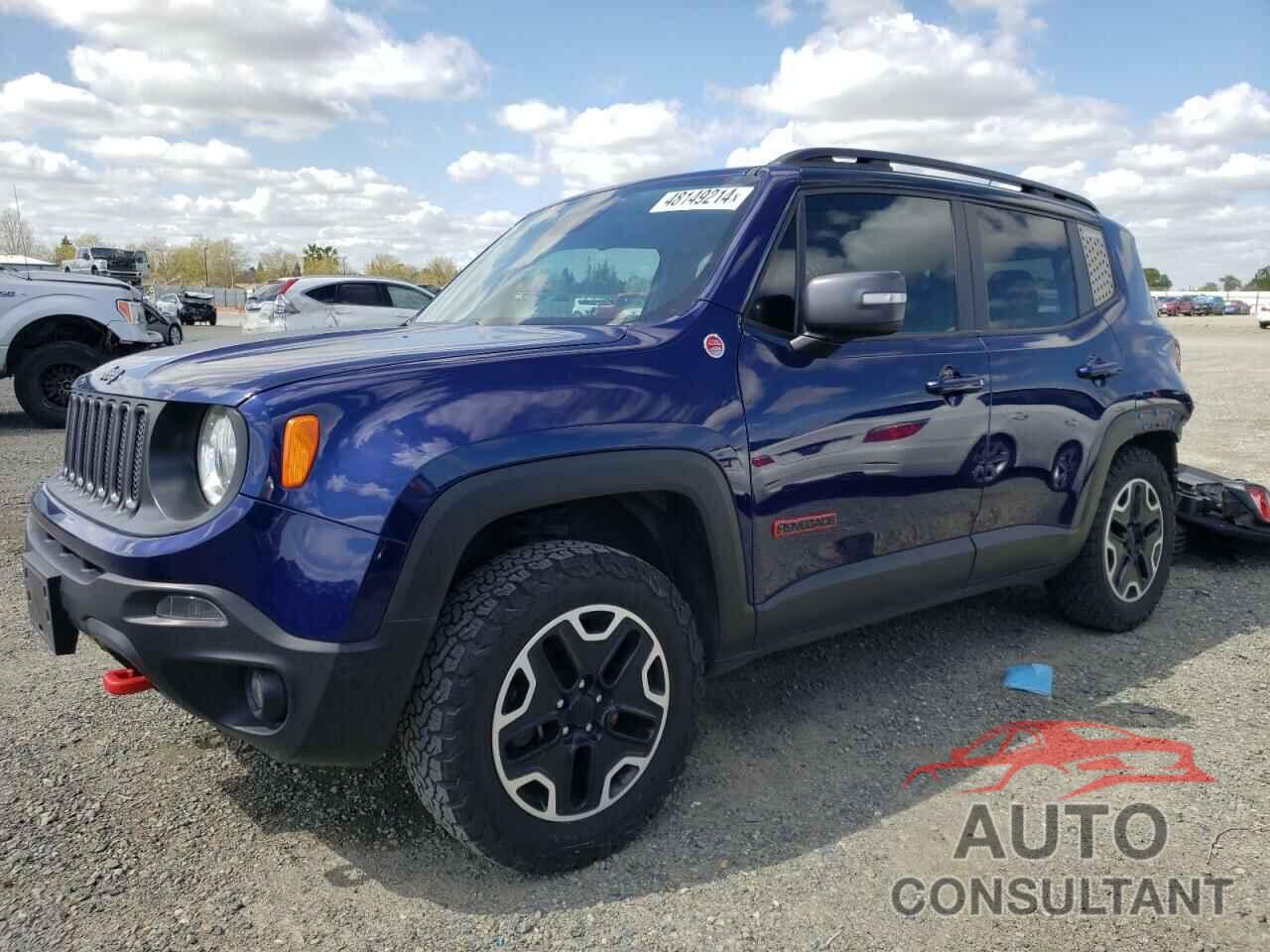 JEEP RENEGADE 2016 - ZACCJBCT9GPD40151