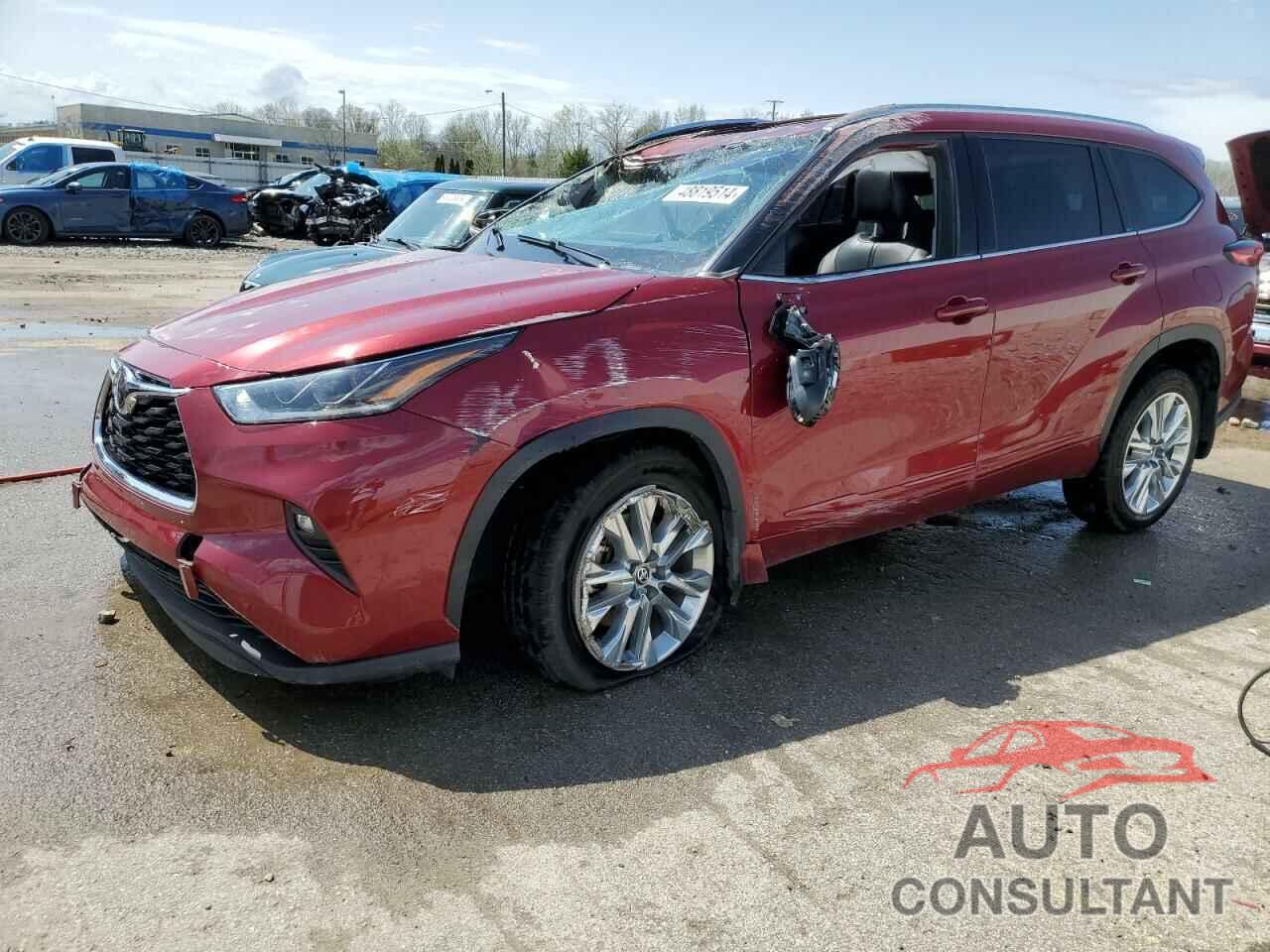 TOYOTA HIGHLANDER 2021 - 5TDDZRBH5MS535472