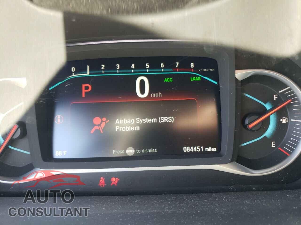 HONDA PILOT 2019 - 5FNYF6H01KB037149