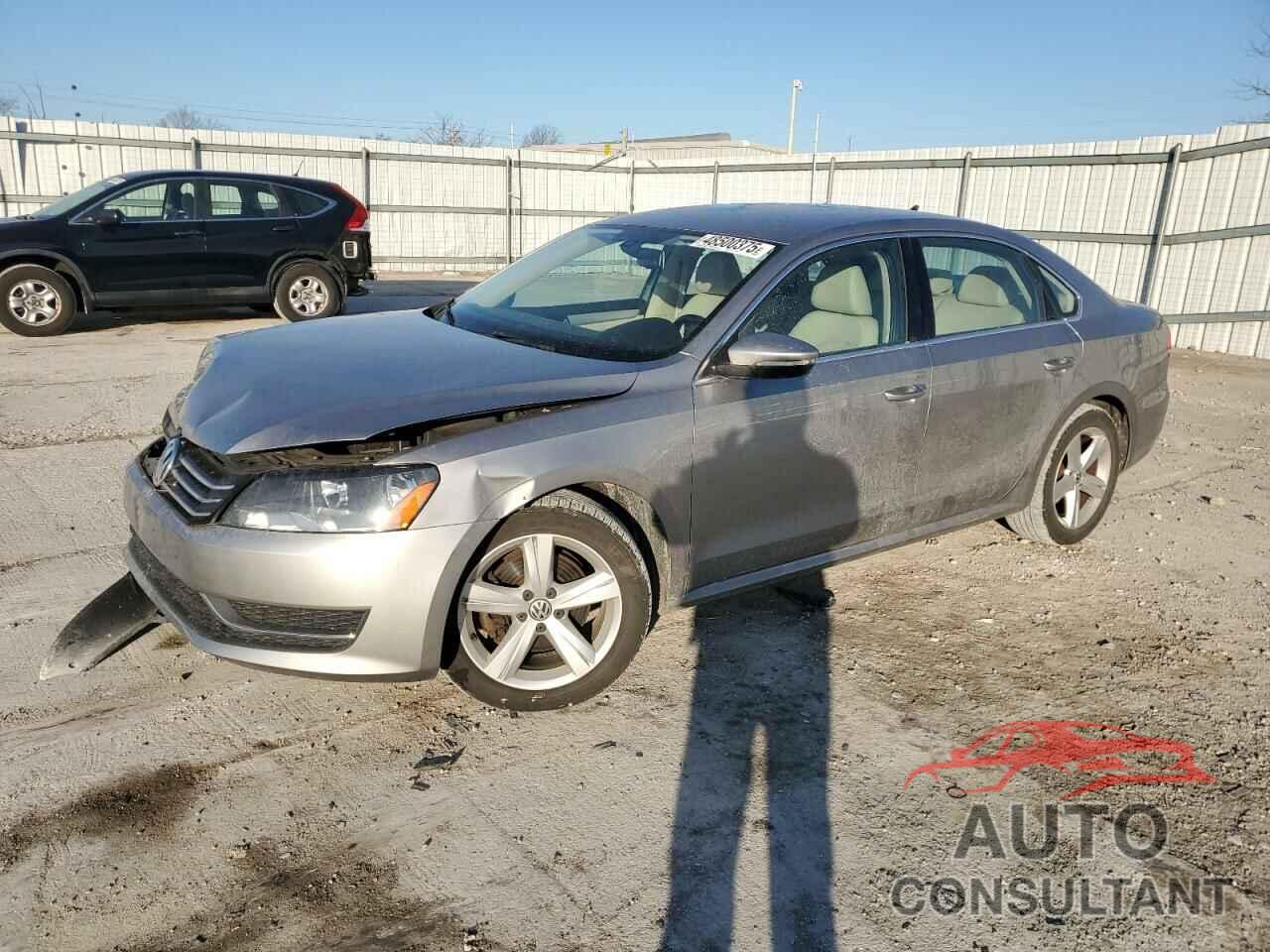 VOLKSWAGEN PASSAT 2012 - 1VWBP7A34CC050129