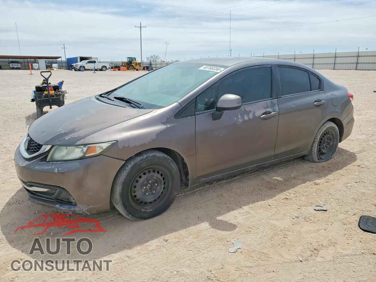 HONDA CIVIC 2013 - 19XFB2F5XDE020031