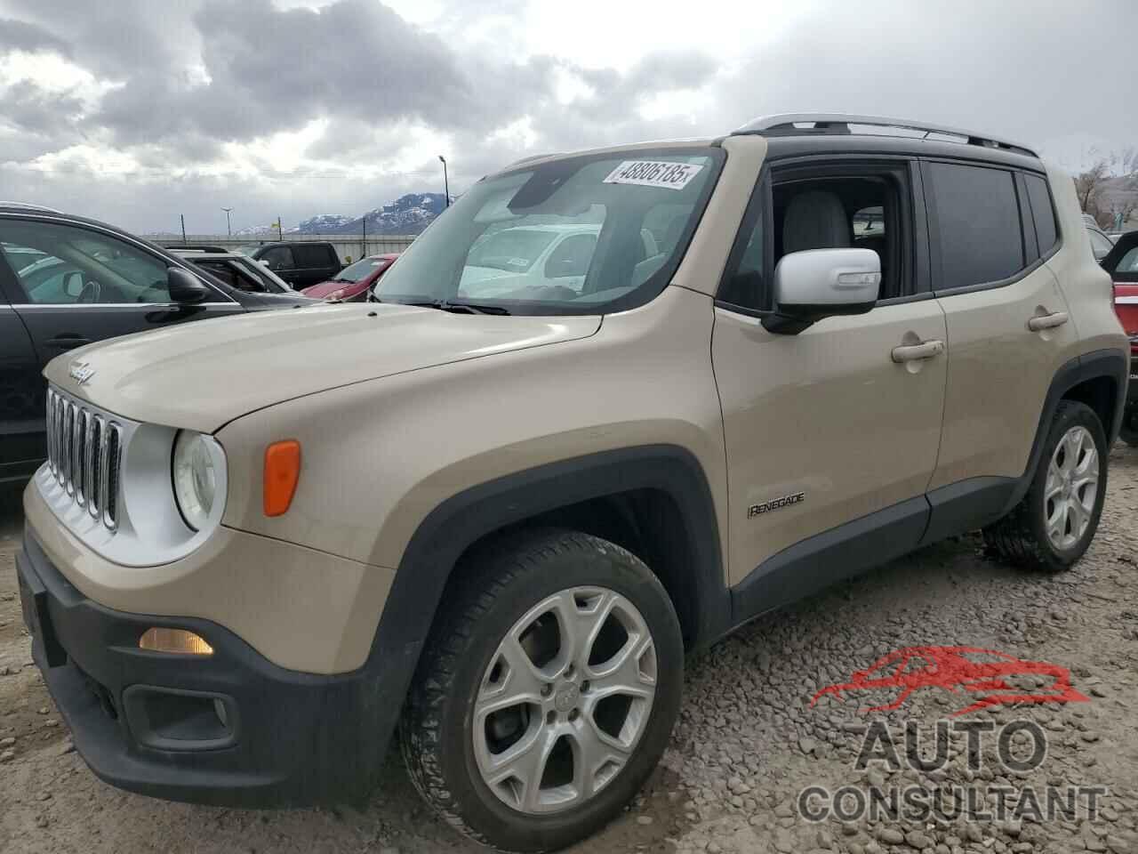 JEEP RENEGADE 2016 - ZACCJBDT3GPE23122