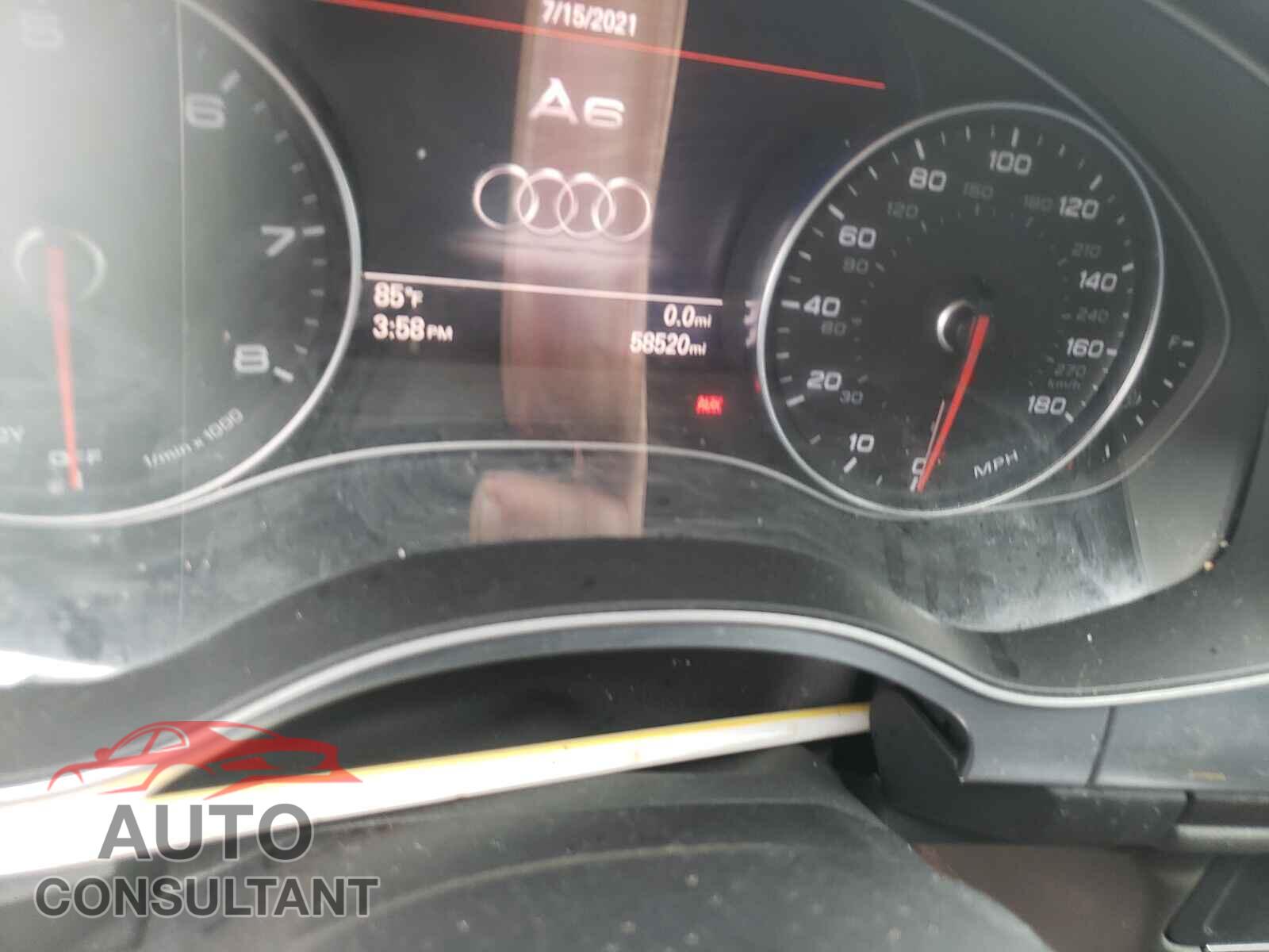 AUDI A6 2017 - WAUC8AFC3HN062775