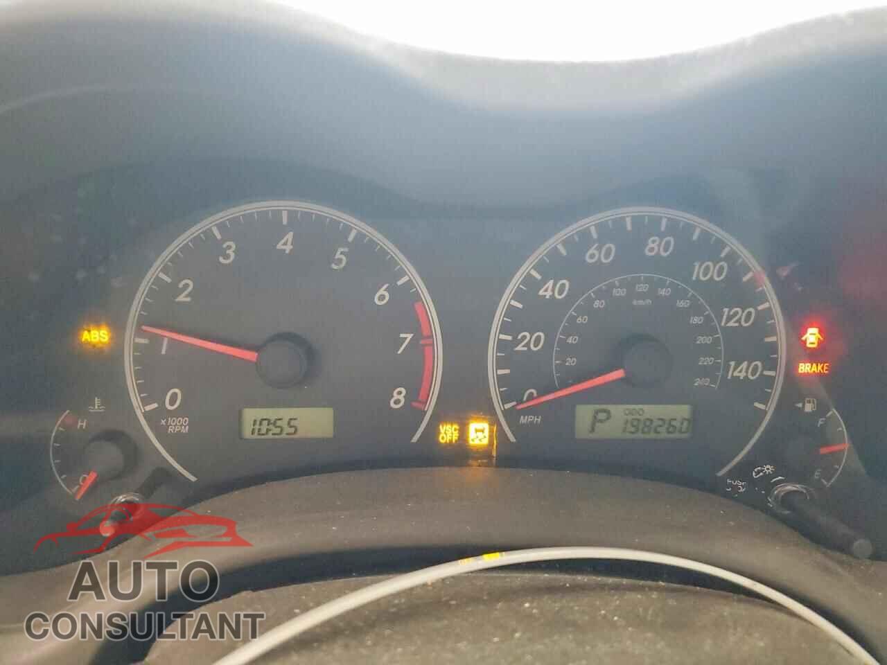 TOYOTA COROLLA 2009 - JTDBL40E99J009483