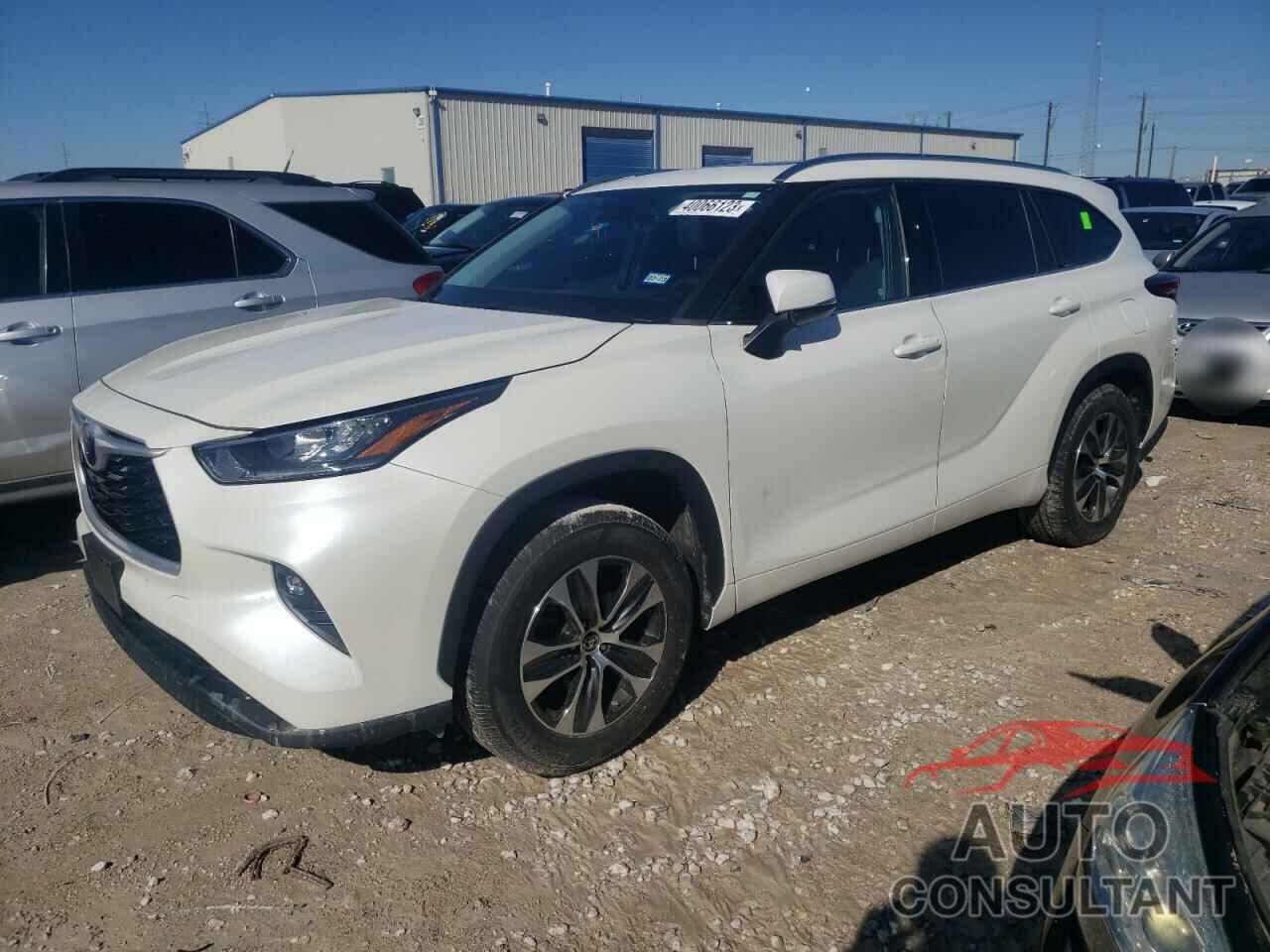 TOYOTA HIGHLANDER 2020 - 5TDGZRAHXLS513108