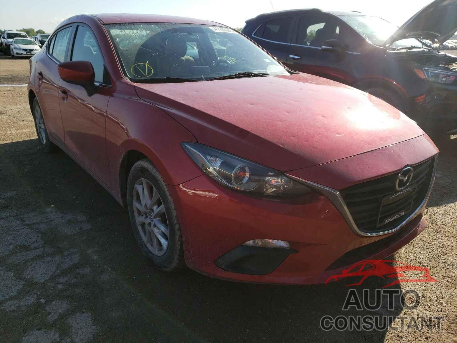 MAZDA 3 2016 - 3MZBM1U72GM319057