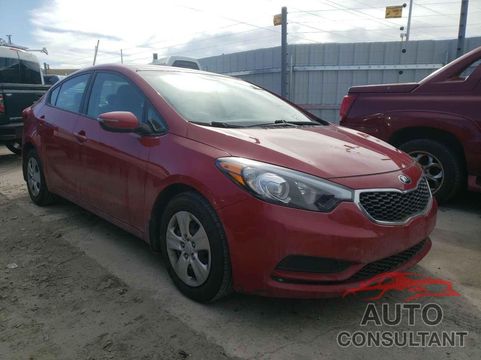 KIA FORTE 2016 - KNAFX4A66G5520469
