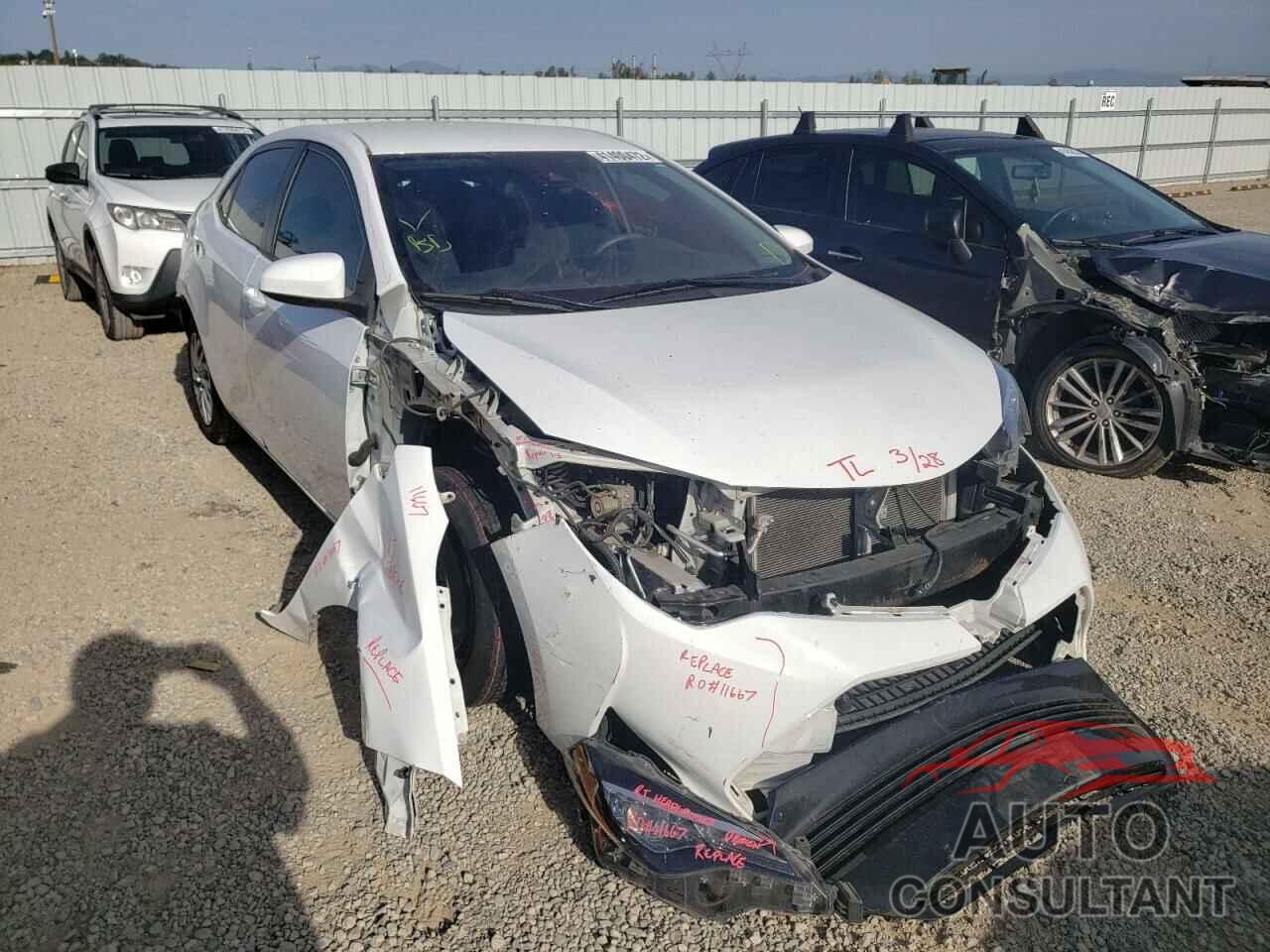 TOYOTA COROLLA 2018 - 5YFBURHE3JP847149