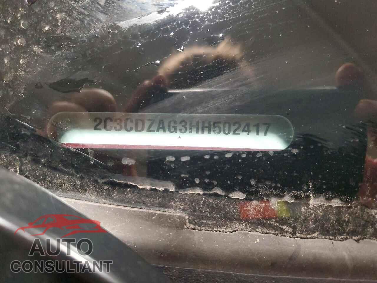 DODGE CHALLENGER 2017 - 2C3CDZAG3HH502417
