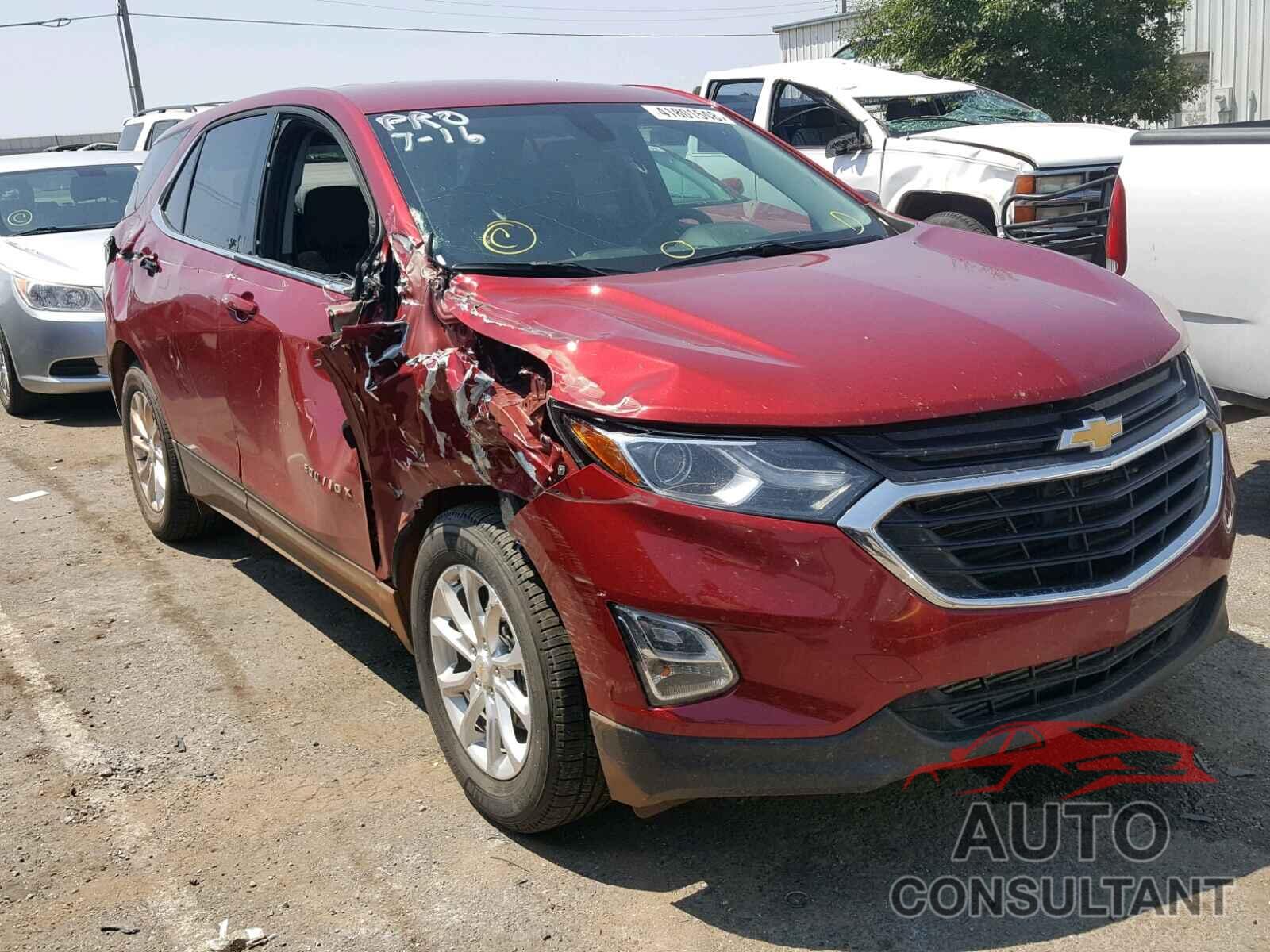 CHEVROLET EQUINOX LT 2018 - 3GNAXJEV2JS538856