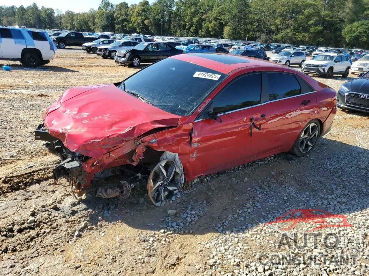 HYUNDAI ELANTRA 2023 - 5NPLP4AG1PH111567