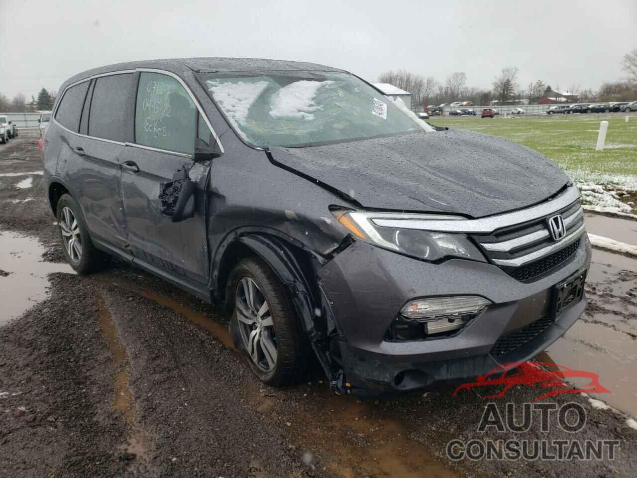 HONDA PILOT 2017 - 5FNYF6H52HB019425