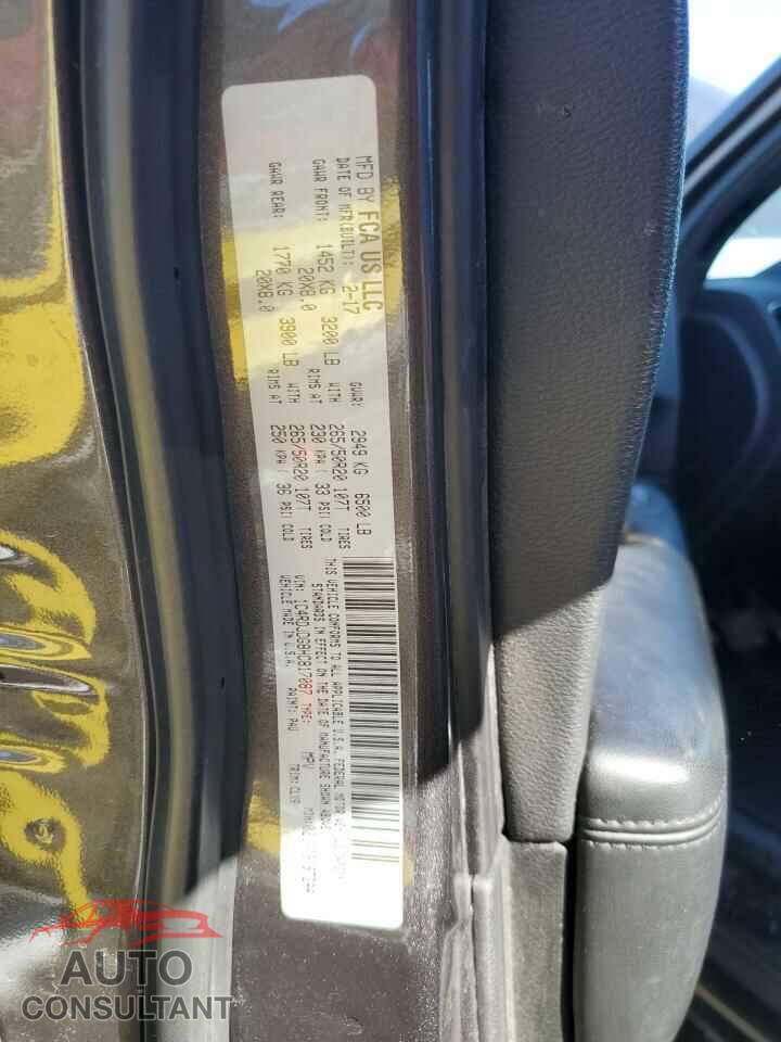 DODGE DURANGO 2017 - 1C4RDJDG8HC817087