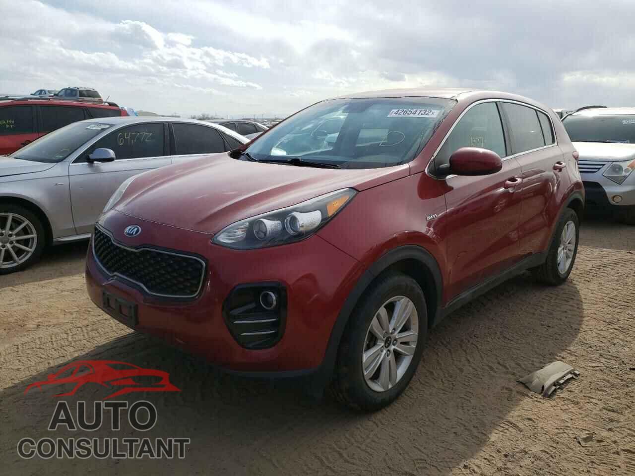 KIA SPORTAGE 2017 - KNDPMCAC3H7111478