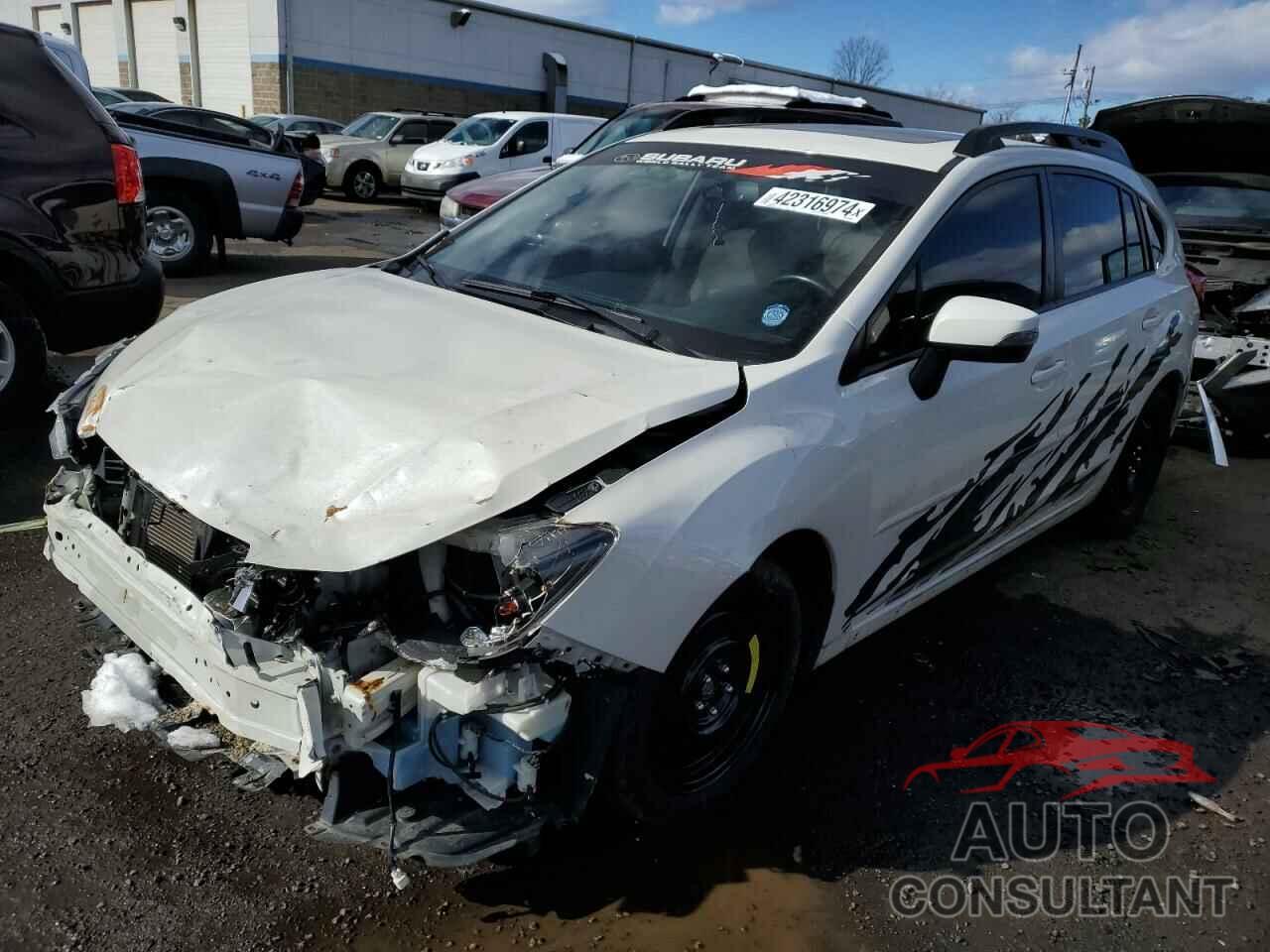 SUBARU IMPREZA 2016 - JF1GPAU64G8223562