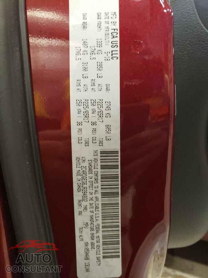 DODGE CARAVAN 2018 - 2C4RDGEG6JR284932