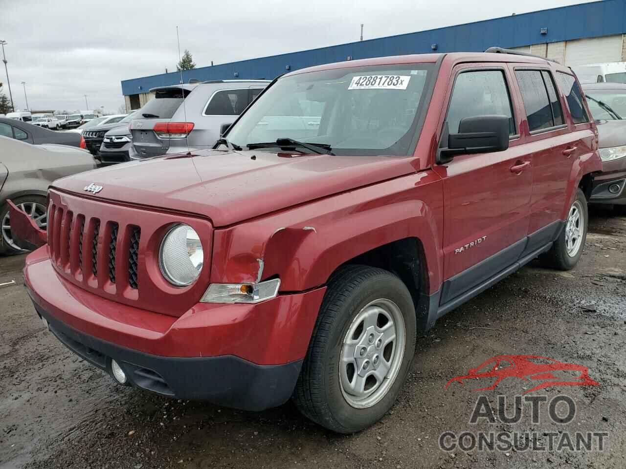 JEEP PATRIOT 2017 - 1C4NJPBA8HD150217